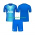 Camisola Tottenham Hotspur Guarda-redes Criança Equipamento Segundo 2025-2026 Manga Curta